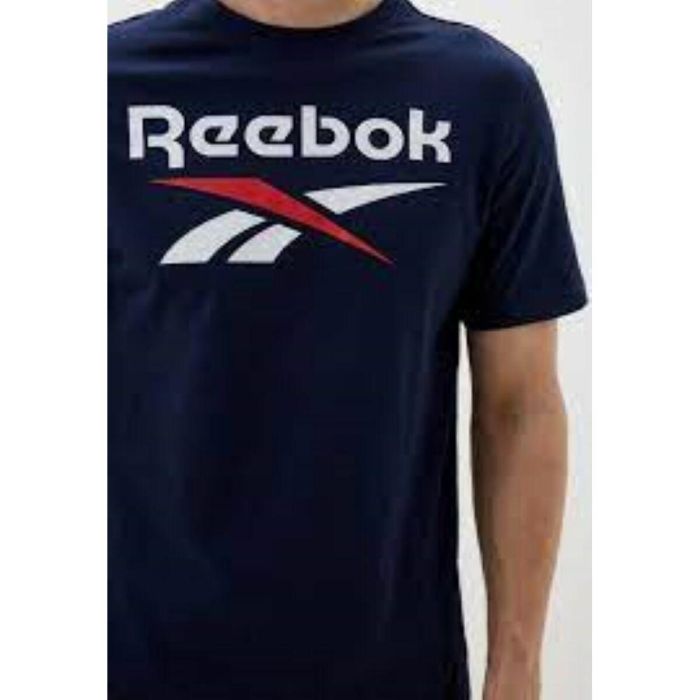 Sudadera con Capucha Hombre Reebok Azul marino 4 Sudadera con Capucha Hombre Reebok Azul marino 4