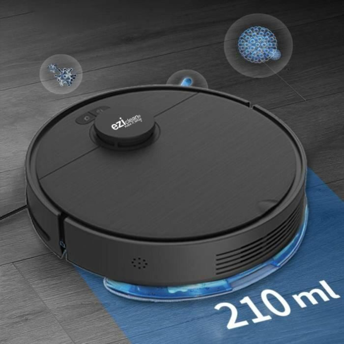 EZIclean I-BOT Z6 MAX - Robot aspirador y trapeador conectado 150 min - 2 kPa - 0,43 L - Negro 3 EZIclean I-BOT Z6 MAX - Robot aspirador y trapeador conectado 150 min - 2 kPa - 0,43 L - Negro 3