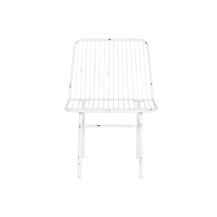 Sofa Terraza Y Jardin DKD Home Decor Blanco 53 x 83 x 115 cm Set de 4 6 Sofa Terraza Y Jardin DKD Home Decor Blanco 53 x 83 x 115 cm Set de 4 6