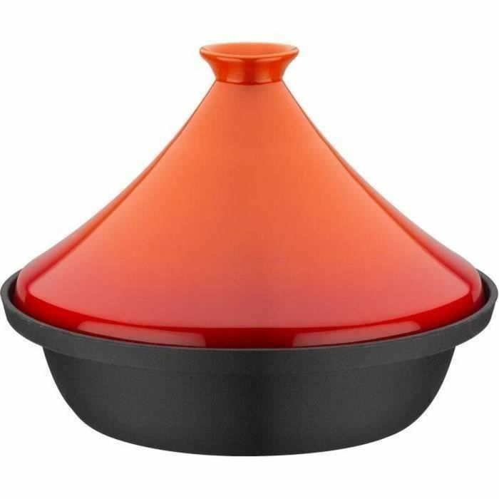 GSW GSW4005643717403 Tajín de hierro fundido macizo con tapa de cerámica para inducción, 30x22 cm, Naranja 0 GSW GSW4005643717403 Tajín de hierro fundido macizo con tapa de cerámica para inducción, 30x22 cm, Naranja 0