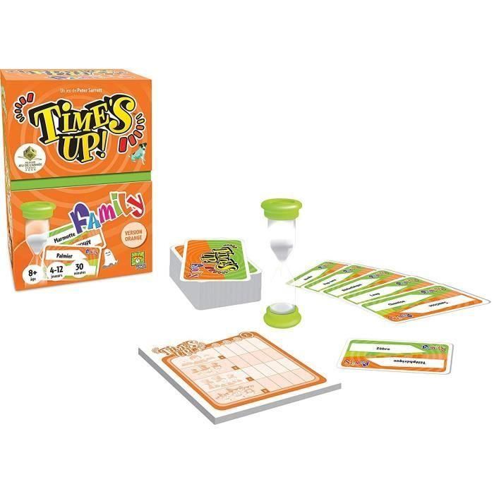 ASMODEE - Time's Up Family - Versión naranja - Juego de mesa 1 ASMODEE - Time's Up Family - Versión naranja - Juego de mesa 1