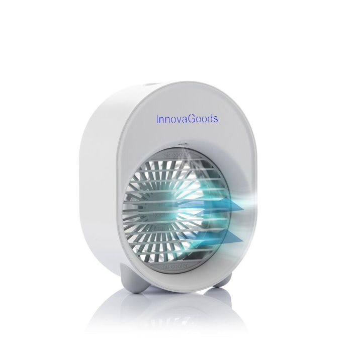 Mini Climatizador Humidificador por Ultrasonidos con LED Koolizer InnovaGoods 2 Mini Climatizador Humidificador por Ultrasonidos con LED Koolizer InnovaGoods 2