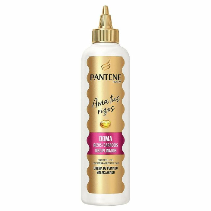 PANTENE PRO-V Crema Sin Aclarado Rizos, Producto de Peinado para Cabello Rizado, 270 ml 1