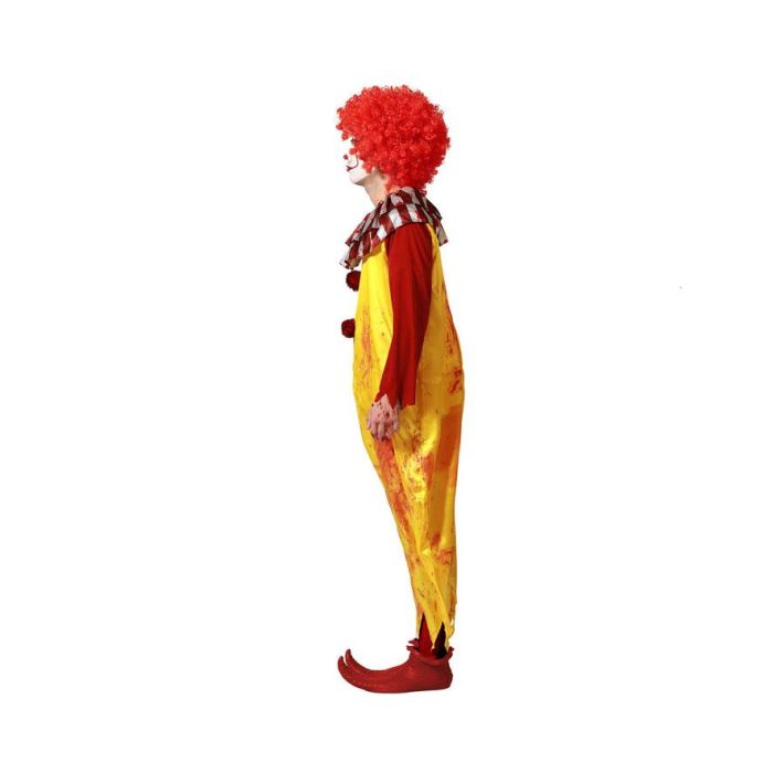 Disfraz Payaso Amarillo Halloween Hombre Adulto XL 1 Disfraz Payaso Amarillo Halloween Hombre Adulto XL 1