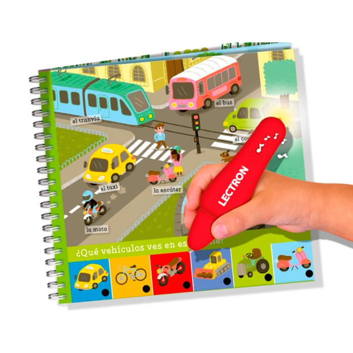 Diset Lectron Mini Vehículos 63897 Juego Educativo +3 Años 1