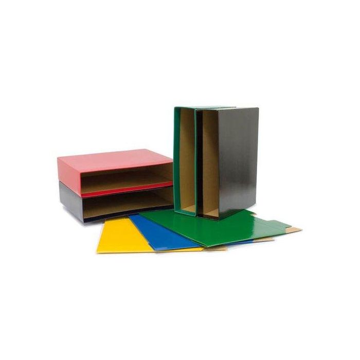 Caja Para Archivador Grafoplas Grafcolor Fº 86Mm Amarillo