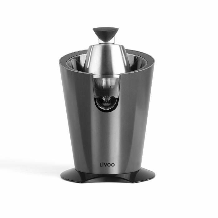 LIVOO DOD164 Exprimidor de cítricos eléctrico - 160W - Depósito 0,37 L - Gris 1 LIVOO DOD164 Exprimidor de cítricos eléctrico - 160W - Depósito 0,37 L - Gris 1