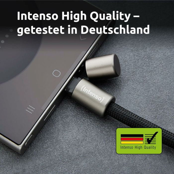 Cable USB-C INTENSO 7991000 Negro 1 Cable USB-C INTENSO 7991000 Negro 1