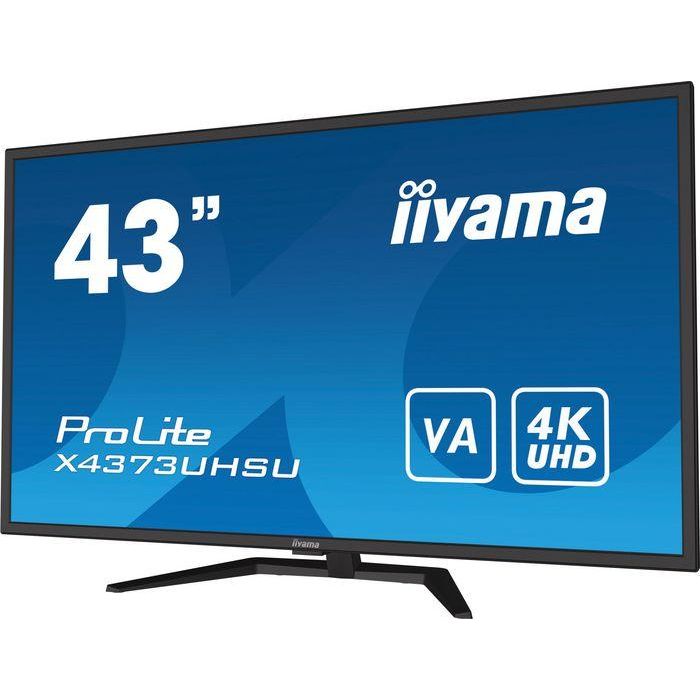 IIYAMA X4373UHSU-B1 Monitor 42.5" 4K UHD VA 3ms con HDMI, DisplayPort y USB ProLite X4373UHSU-B1 Negro 3 IIYAMA X4373UHSU-B1 Monitor 42.5" 4K UHD VA 3ms con HDMI, DisplayPort y USB ProLite X4373UHSU-B1 Negro 3