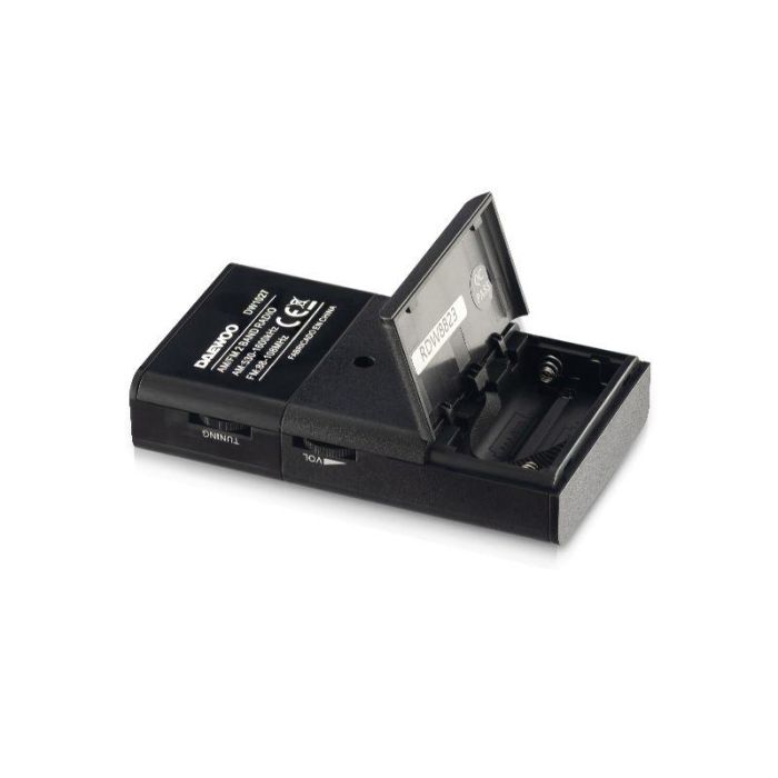 Daewoo Radio AM/FM con Altavoz Incorporado y Auriculares - Color Negro