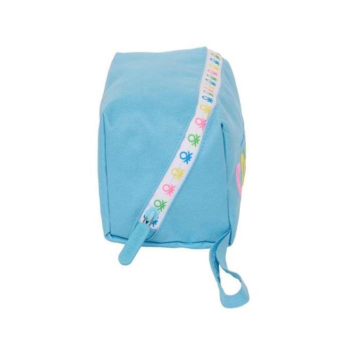 Estuche Escolar Benetton Spring Azul cielo 22 x 10 x 10 cm 1