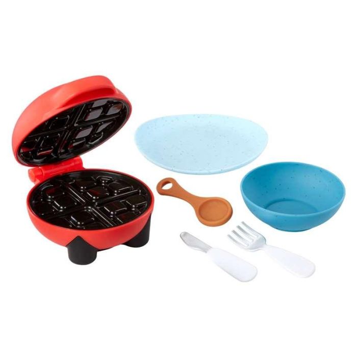 MGA Kit Creativo de Gofres con más de 18 Accesorios para Cocinar y Desayunar. Incluye Sirope y Mantequilla. Juguete para Niños +3 Años. 1 MGA Kit Creativo de Gofres con más de 18 Accesorios para Cocinar y Desayunar. Incluye Sirope y Mantequilla. Juguete para Niños +3 Años. 1