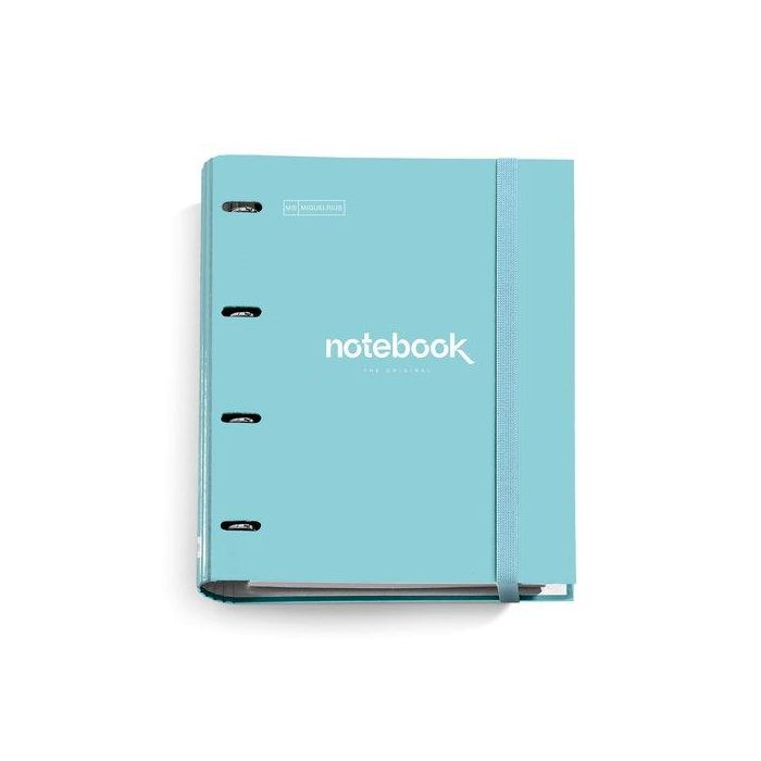 Carpebloc Miquelrius Emotions Carton Forrado A4 4 An.Mixtas 35Mm Con Rec.100 Hj. 90 Gr. Azul Cielo