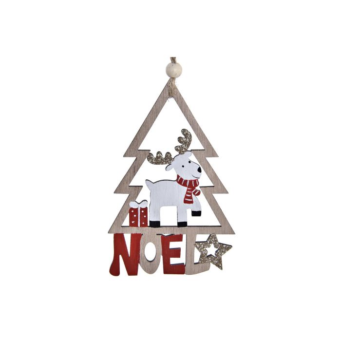 DKD Home Decor Decoración Colgante Navidad Tradicional MDF Rojo Natural Blanco Surtido 24 Unidades Alto 12 cm 2 DKD Home Decor Decoración Colgante Navidad Tradicional MDF Rojo Natural Blanco Surtido 24 Unidades Alto 12 cm 2