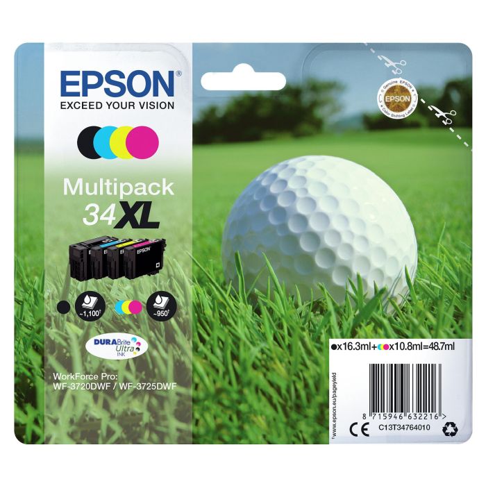 EPSON Multipack 4-colours 34XL DURABrite Ultra Ink 1