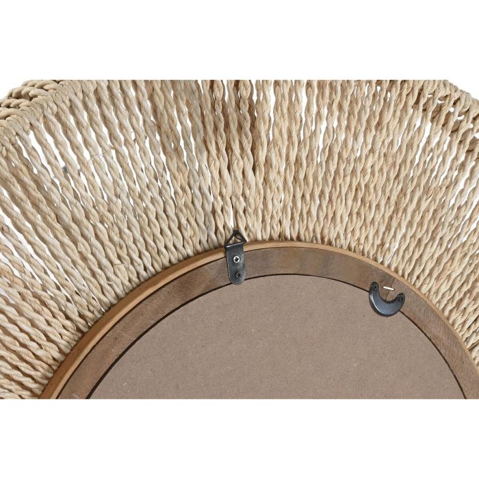 DKD Home Decor Espejo Cottage de Cuerda Natural 73x73 cm 1 DKD Home Decor Espejo Cottage de Cuerda Natural 73x73 cm 1