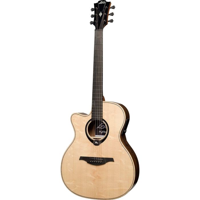 LAG Guitarra Acústica Auditorium Hyvibe H2 30 A/E Cutaway para Zurdos 3 LAG Guitarra Acústica Auditorium Hyvibe H2 30 A/E Cutaway para Zurdos 3