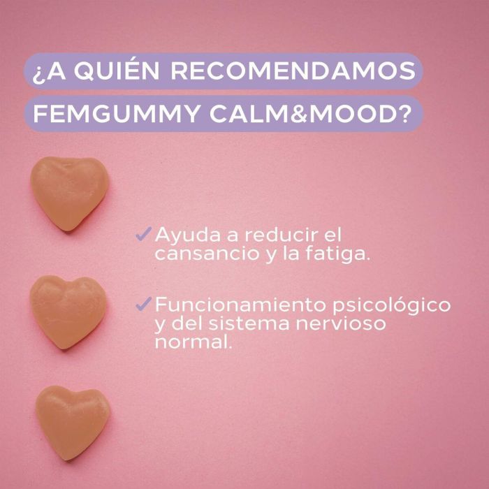 Cumlaude Lab Femgummy Calm & Mood Gummies 60 Unidades 2 Cumlaude Lab Femgummy Calm & Mood Gummies 60 Unidades 2