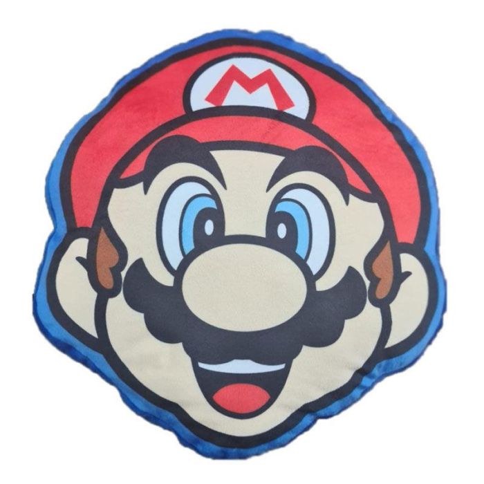 New Import Cojín 3D Mario Aprox. 40 x 40 cm 0 New Import Cojín 3D Mario Aprox. 40 x 40 cm 0