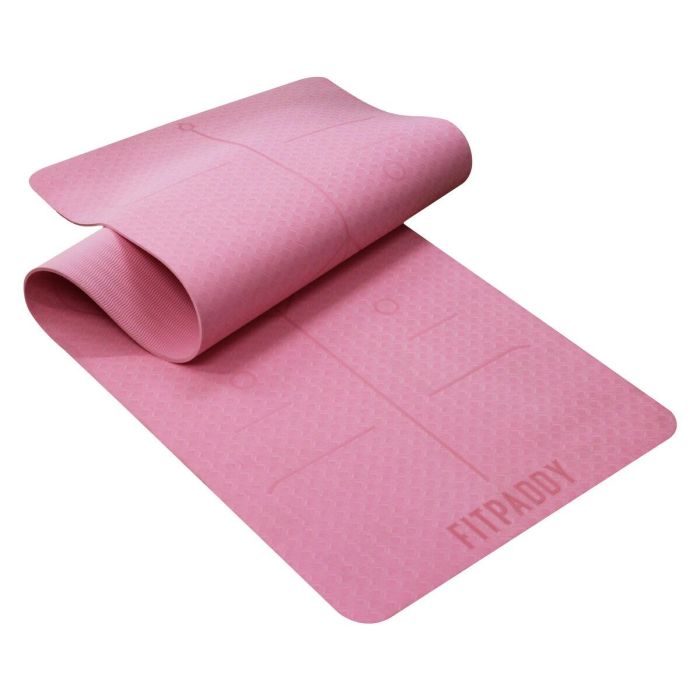 Esterilla de Yoga Fitpaddy Rosa 3 Esterilla de Yoga Fitpaddy Rosa 3
