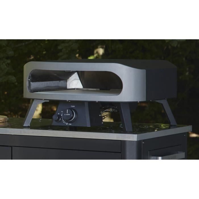 Cozze COZ5708614904329 Horno de pizza a gas 17, 8 KW, hasta 450°C, con termómetro y puerta 4