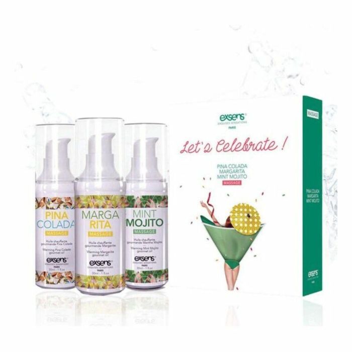 Aceite de Masaje Aromático Exsens 251726 (3 pcs) 1