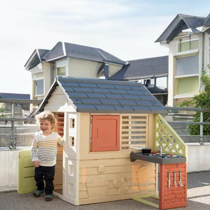 Smoby S.Life: Kit de Juegos Nature con Cocina Infantil para Niños +3 Años, Incluye Casa y 17 Accesorios de Plástico. 6