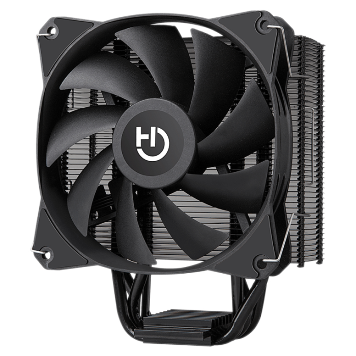 Hiditec C12 PWM Procesador Enfriador 12 cm Negro Hiditec C12 PWM Procesador Enfriador 12 cm Negro