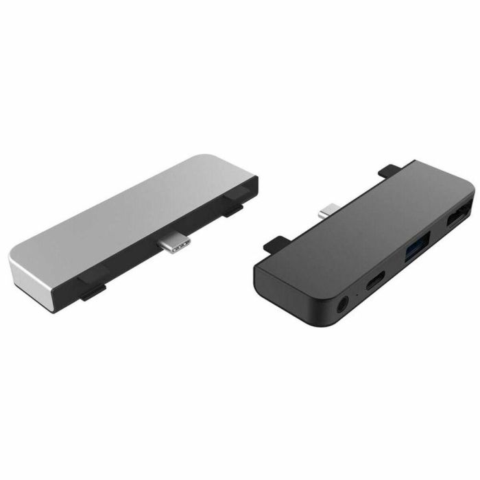 HYPER HD319E-GRAY Base Replicador de Puertos USB-C 3.2 Gen 1 para Portátil con HDMI, USB-A, Audio 3.5mm, PD 60W, Gris 7 HYPER HD319E-GRAY Base Replicador de Puertos USB-C 3.2 Gen 1 para Portátil con HDMI, USB-A, Audio 3.5mm, PD 60W, Gris 7