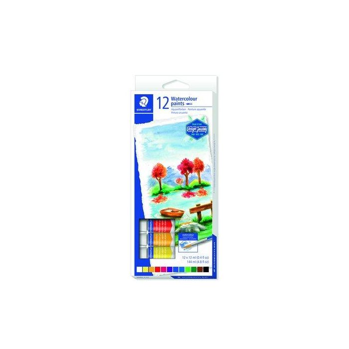 Acuarelas Staedtler 8880 Design Journey (Tubo) Estuche De 12