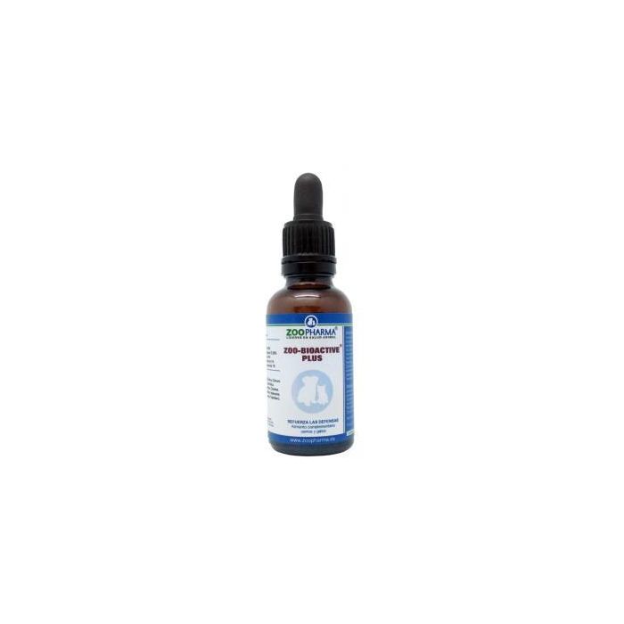 Zoopharma Zoo-Bioactive Plus Complemento Aminoácidos, Vitaminas y Oligoelementos para Perros y Gatos 20 ml
