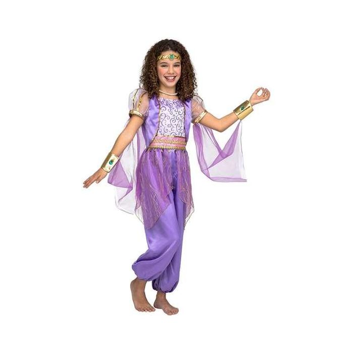 Disfraz princesa árabe morada talla 7-9 años Disfraz princesa árabe morada talla 7-9 años