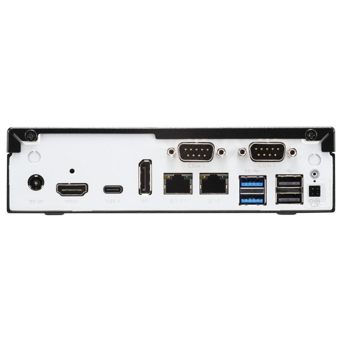 Shuttle XPC Slim DH810 Barebone Mini PC LGA1851, DDR5, USB4, HDMI 2.1, DisplayPort, Fuente 120W, Negro 6