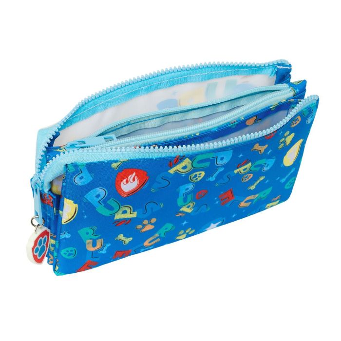 Portatodo Triple The Paw Patrol Pups rule Azul 22 x 12 x 3 cm 2 Portatodo Triple The Paw Patrol Pups rule Azul 22 x 12 x 3 cm 2