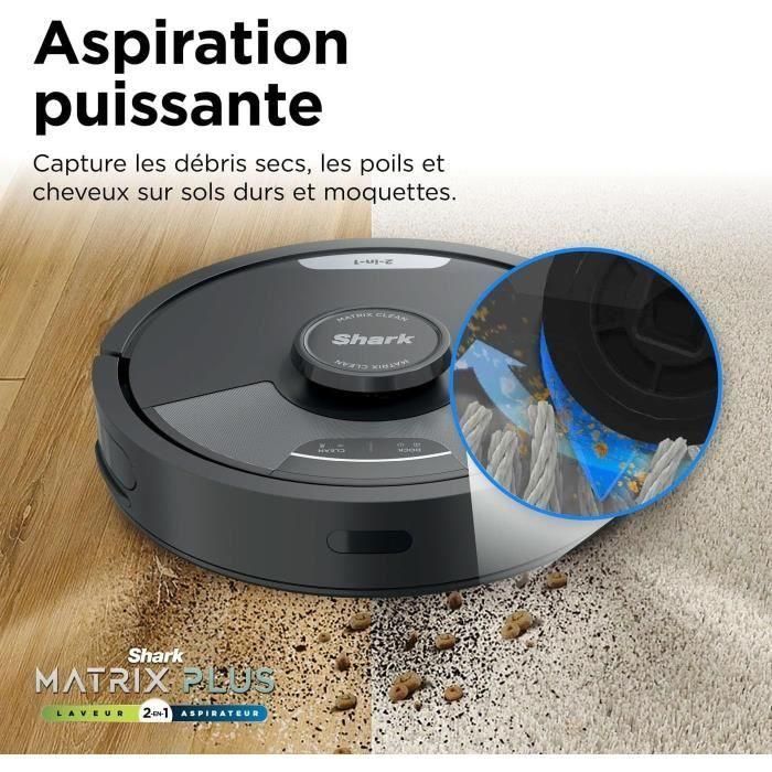 Shark Matrix Plus RV2620WAEU - Robot aspirador y fregador 2 en 1 con vaciado automático y limpieza de esquinas y ángulos 2 Shark Matrix Plus RV2620WAEU - Robot aspirador y fregador 2 en 1 con vaciado automático y limpieza de esquinas y ángulos 2
