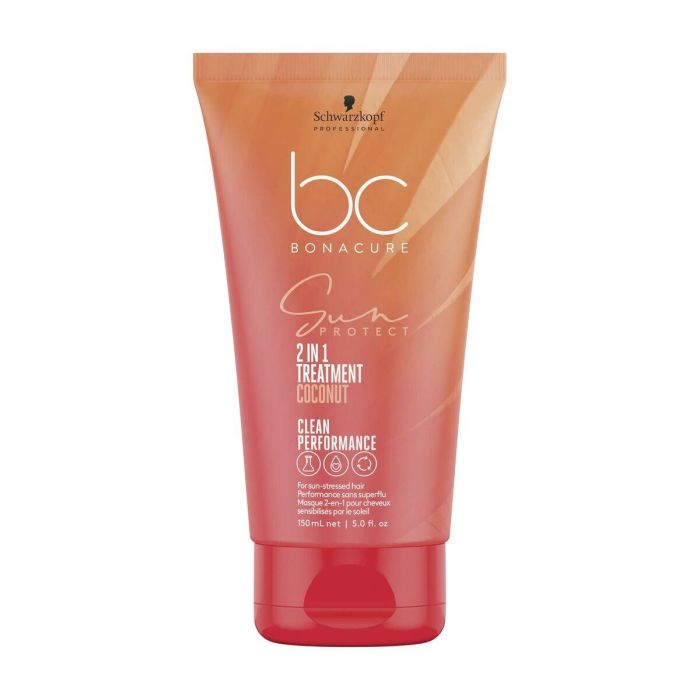 Schwarzkopf Bonacure Sun Protect 2 En 1 Tratamiento Coconut 150 ml - Equilibra la hidratación del cabello 2 Schwarzkopf Bonacure Sun Protect 2 En 1 Tratamiento Coconut 150 ml - Equilibra la hidratación del cabello 2