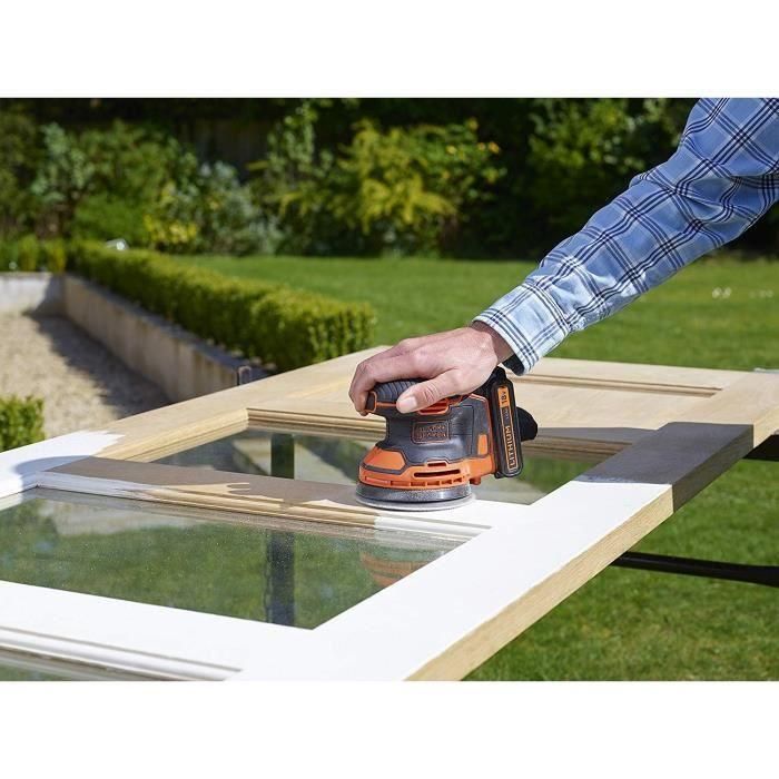 BLACK & DECKER BDCROS18N Lijadora de órbita aleatoria - 18 V 3 BLACK & DECKER BDCROS18N Lijadora de órbita aleatoria - 18 V 3
