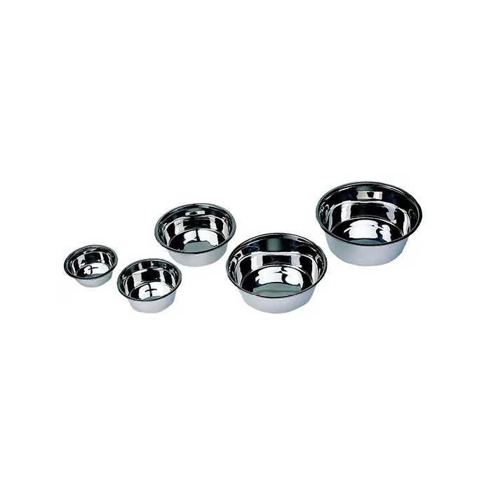 Freedog Comedero de Acero Inoxidable para Perros, 27 cm, 4.70 L