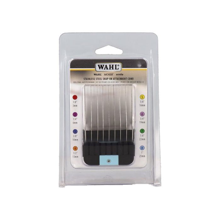 Wahl Moser Peine Metálico Nº-8 25mm 1" para Máquinas de Cortar Pelo (1247-7860)
