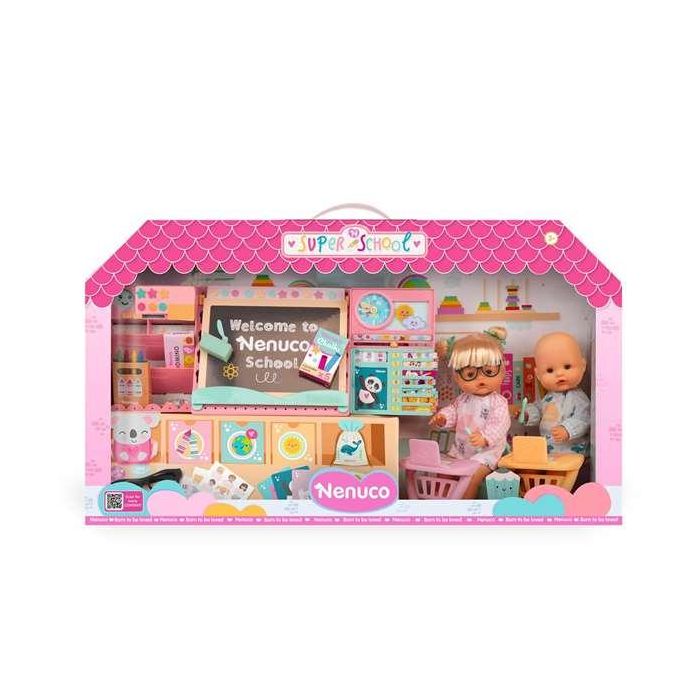Famosa Nenuco Súper Cole, Muñeco de 35 cm con 17 Accesorios, Juguete para Niños +6 Años