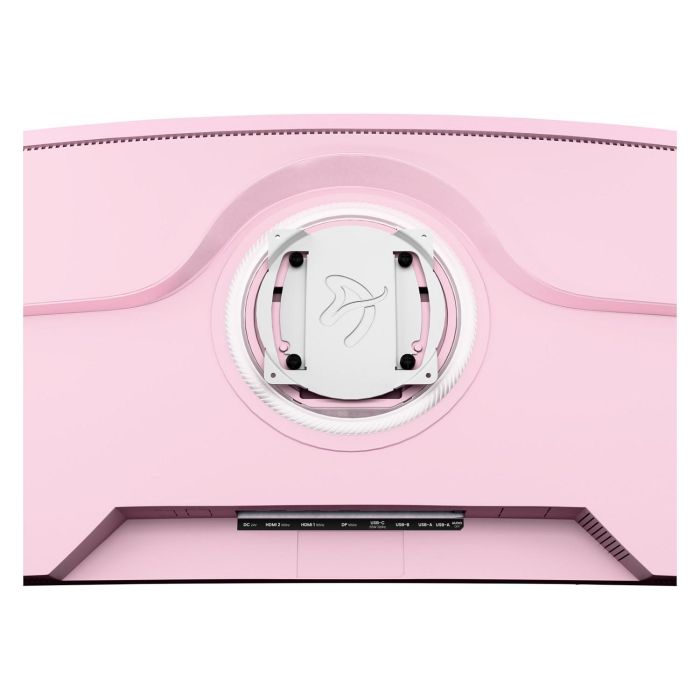 Arozzi Nova 49" Curved Monitor Gaming, Pantalla VA 5120 x 1440 Dual QHD, 165Hz, 4ms, 1500R, Altavoces, HDMI 2.1, DisplayPort, Rosa