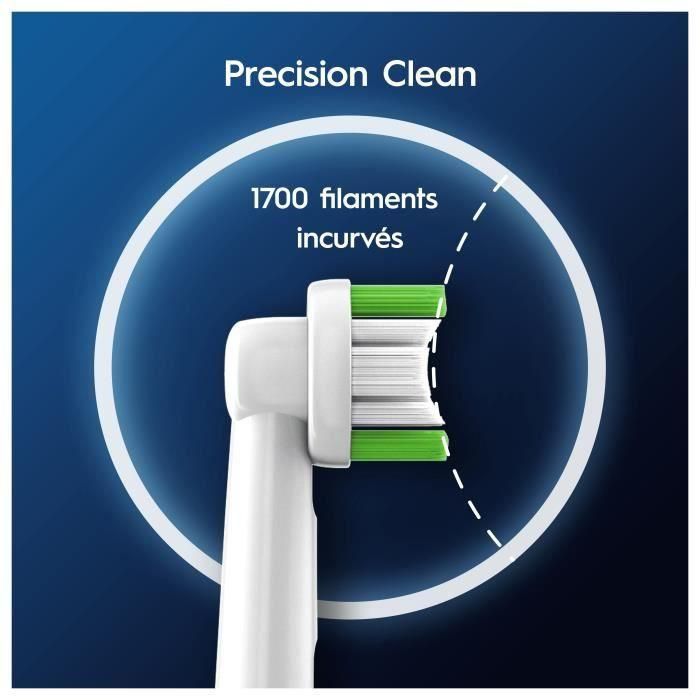 Cabezales de cepillo de dientes Oral-B Pro Precision Clean, paquete de 4 unidades 4 Cabezales de cepillo de dientes Oral-B Pro Precision Clean, paquete de 4 unidades 4