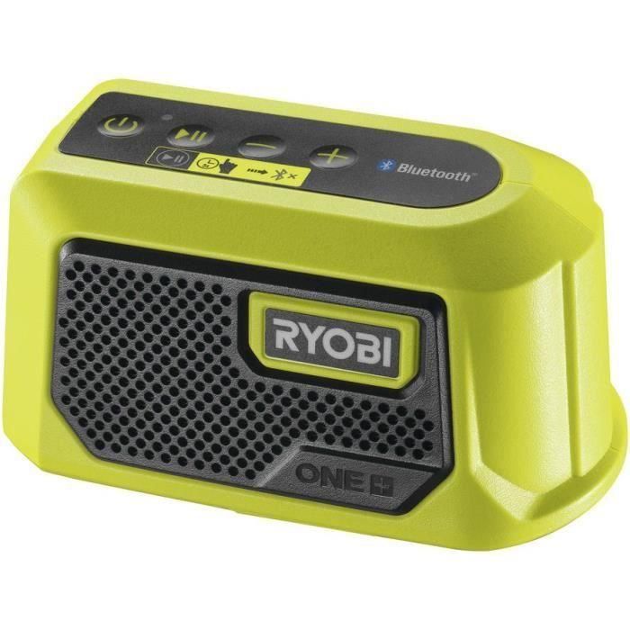 Ryobi RBTM18-0 Altavoz Bluetooth Compacto ONE+ de 18V 0 Ryobi RBTM18-0 Altavoz Bluetooth Compacto ONE+ de 18V 0
