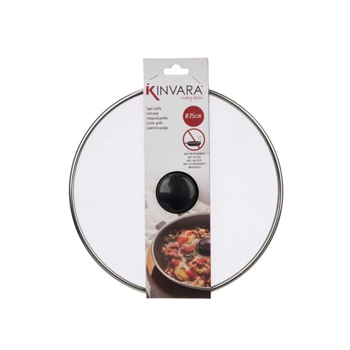Tapa Sarten Acero Rejilla 25Cm Kinvara (24 Unidades) 2 Tapa Sarten Acero Rejilla 25Cm Kinvara (24 Unidades) 2