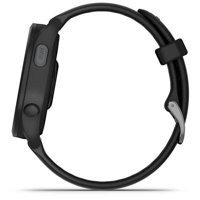 Reloj GPS conectado - GARMIN - Forerunner 165 - 1.2 - Negro con correa Negra y Gris 3 Reloj GPS conectado - GARMIN - Forerunner 165 - 1.2 - Negro con correa Negra y Gris 3