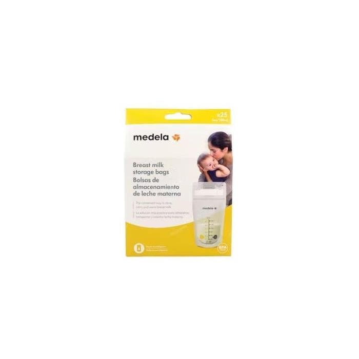 Medela 008.0404 Bolsa Almacén Leche Materna 25 Unidades