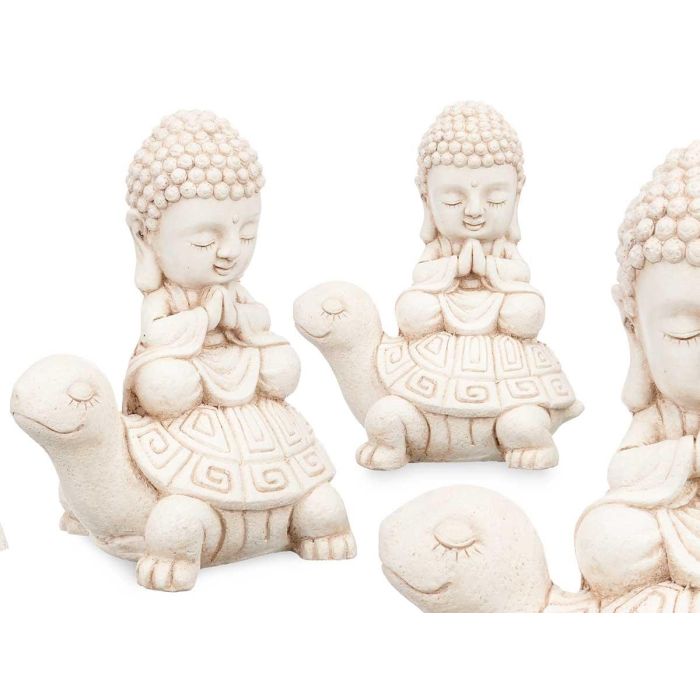 Figura Buda Tortuga Ibergarden 33X41CM (2 Unidades) Figura Buda Tortuga Ibergarden 33X41CM (2 Unidades)
