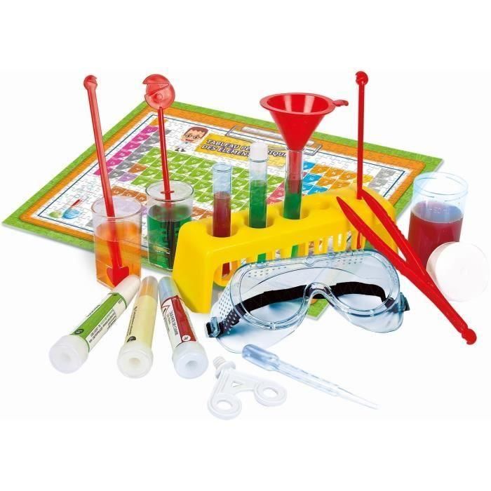 Clementoni Juego Científico Mi Primera Química, 100+ experimentos para aprender bases de química, niños/as 10+ años 2