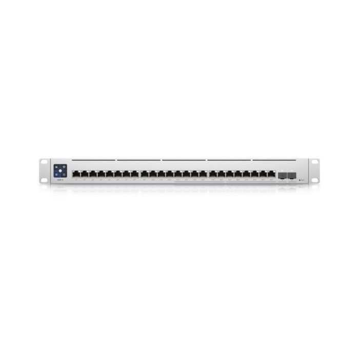 Ubiquiti USW-ENTERPRISE-24-POE Switch Gestionado 24 Puertos 2.5G PoE+ 400W, con 2 SFP+, Montaje en Rack 1
