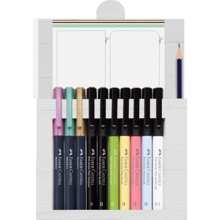 FABER-CASTELL Kreativset Handlettering 12-teilig 1 FABER-CASTELL Kreativset Handlettering 12-teilig 1
